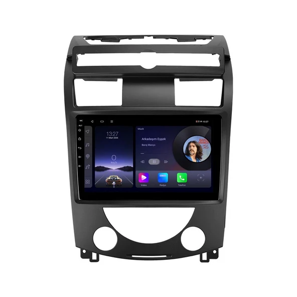 SsangYong Rexton 2008-2011 Android Multimedya 9 inç 8-128 GB CarPlay Navigasyon Ekran ürün görseli 1