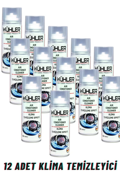 Wühler KLİMA TEMİZLEME / DEZENFEKTAN 12 AD. X 200 ML ürün görseli 1