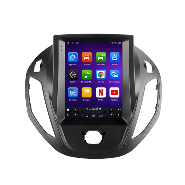 Ford Transit Courier 2014-2023 Android Multimedya 9,7 inç 4-32 GB CarPlay Navigasyon Ekran ürün görseli 1