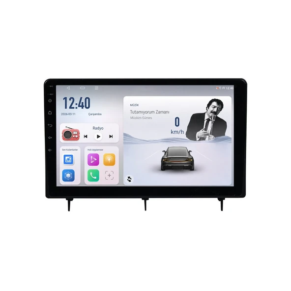 Honda Civic 2022-2025 Android Multimedya 10 inç 8-128 GB CarPlay Navigasyon Ekran ürün görseli 1