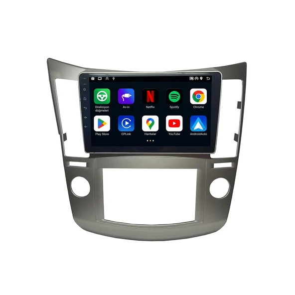 Hyundai ix55 2008-2010 Android Multimedya 9 inç 8-128 GB Pro CarPlay Navigasyon Ekran ürün görseli 1