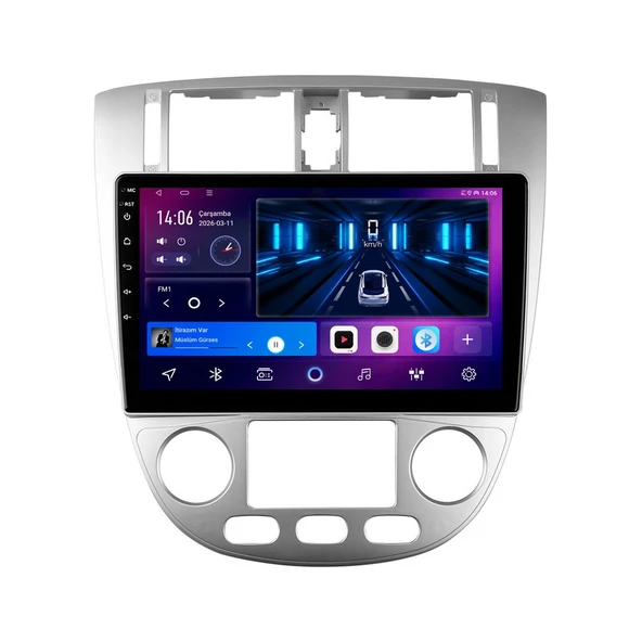 Chevrolet Lacetti 2004-2009 Android Multimedya 9 inç 10-256 GB Pro CarPlay Navigasyon Ekran ürün görseli 1