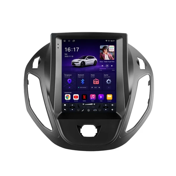 Ford Tourneo Courier 2014-2023 Android Multimedya 9,7 inç 4-32 GB CarPlay Navigasyon Ekran ürün görseli 1