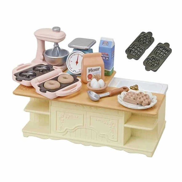 5442 Sylvanian Families Ada Mutfak +3 yaş figür dahil değil ürün görseli 1