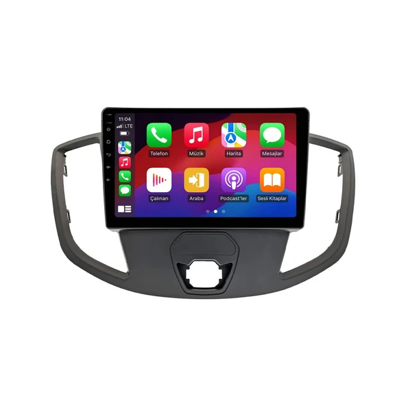 Ford Transit 2014-2018 Android Multimedya 9 inç 4-32 GB CarPlay Navigasyon Ekran ürün görseli 1