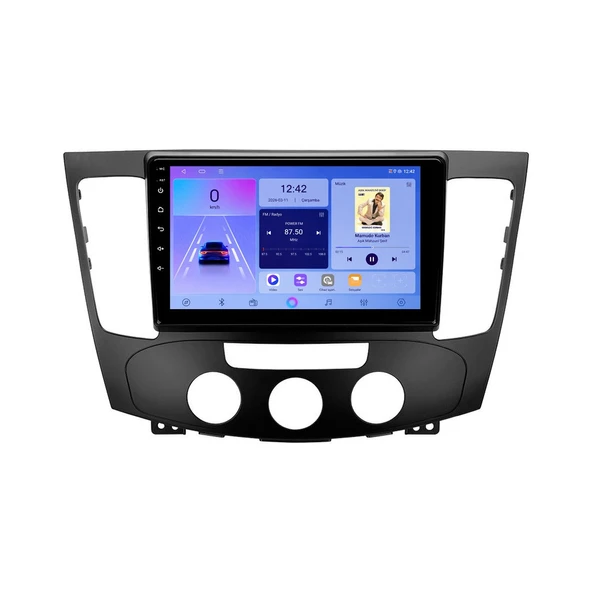 Hyundai Sonata 2009-2012 Android Multimedya 9 inç 8-128 GB Pro CarPlay Navigasyon Ekran ürün görseli 1