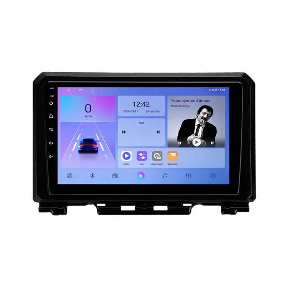 Suzuki Jimny 2018-2022 Android Multimedya 9 inç 4-32 GB CarPlay Navigasyon Ekran ürün görseli 1