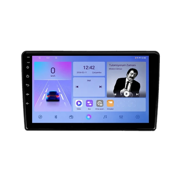 Hyundai H1 2008-2011 Android Multimedya 9 inç 4-32 GB CarPlay Navigasyon Ekran ürün görseli 1