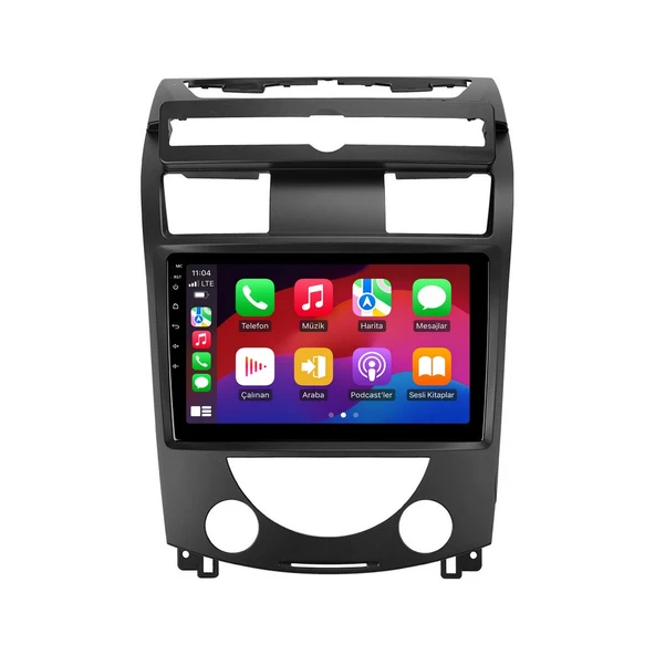 SsangYong Rexton 2008-2011 Android Multimedya 9 inç 8-64 GB CarPlay Navigasyon Ekran ürün görseli 1