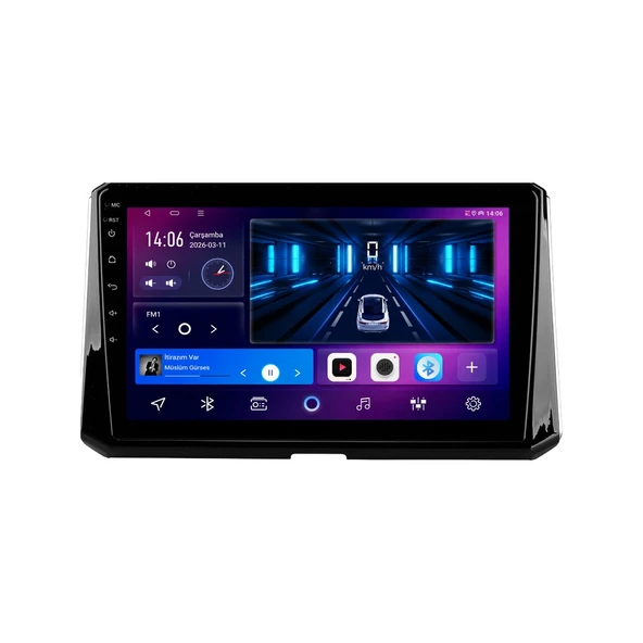 Toyota Corolla 2019-2023 Android Multimedya 10 inç 6-64 GB CarPlay Navigasyon Ekran ürün görseli 1