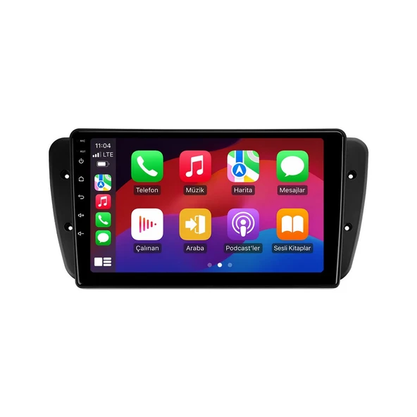Seat Ibiza 2009-2012 Android Multimedya 9 inç 8-128 GB CarPlay Navigasyon Ekran ürün görseli 1