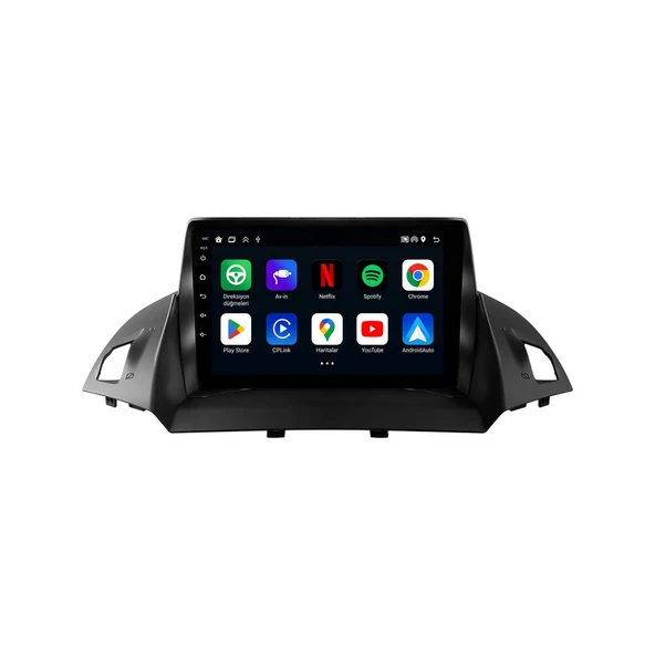 Ford Grand C-Max 2011-2017 Android Multimedya 9 inç 8-128 GB CarPlay Navigasyon Ekran ürün görseli 1