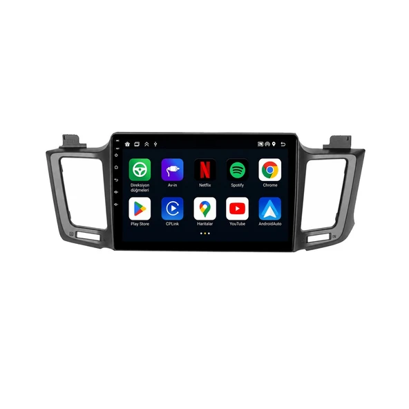 Toyota RAV4 2013-2018 Android Multimedya 9 inç 4-64 GB CarPlay Navigasyon Ekran ürün görseli 1
