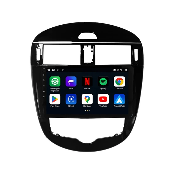 Nissan Pulsar 2016-2017 Android Multimedya 9 inç 4-64 GB CarPlay Navigasyon Ekran ürün görseli 1