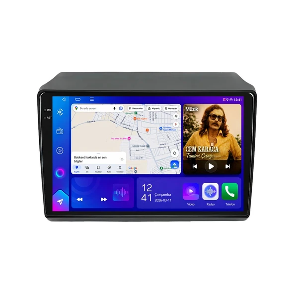 Smart Dragon Citroen Jumper 2012-2024 9 inç 8-64 GB Android Carplay Multimedya ürün görseli 1