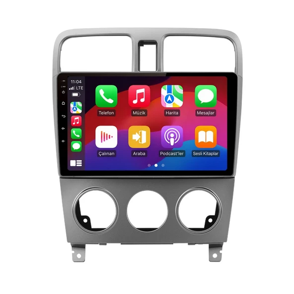 Subaru Forester 2003-2007 Android Multimedya 9 inç 8-128 GB Pro CarPlay Navigasyon Ekran ürün görseli 1