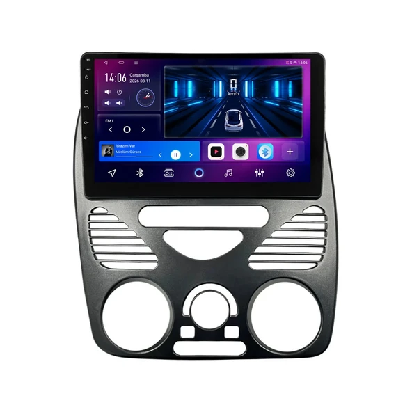 Fiat Albea 2002-2005 Android Multimedya 9 inç 6-64 GB CarPlay Navigasyon Ekran ürün görseli 1
