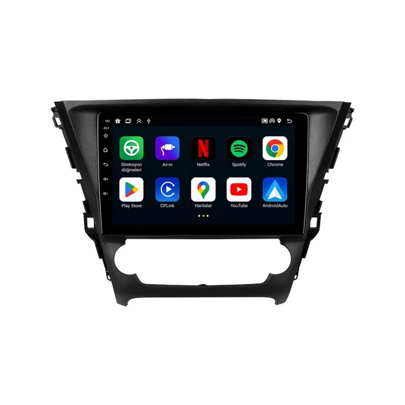 Toyota Avensis 2015-2018 Android Multimedya 10 inç 6-64 GB CarPlay Navigasyon Ekran ürün görseli 1