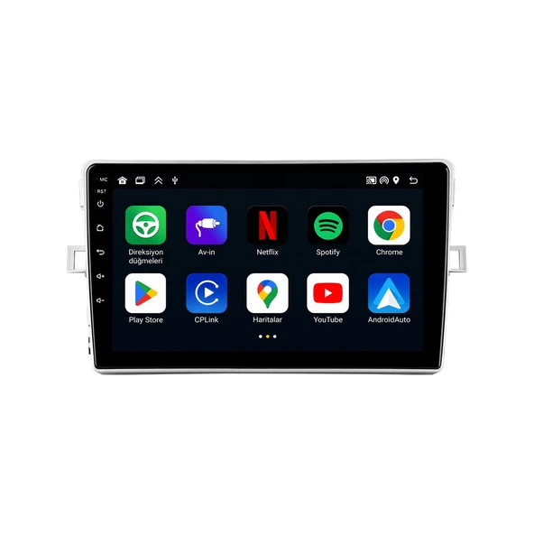 Toyota Verso 2009-2017 Android Multimedya 9 inç 8-128 GB Pro CarPlay Navigasyon Ekran ürün görseli 1