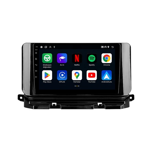 Skoda Octavia 2020-2023 Android Multimedya 10 inç 8-64 GB CarPlay Navigasyon Ekran ürün görseli 1