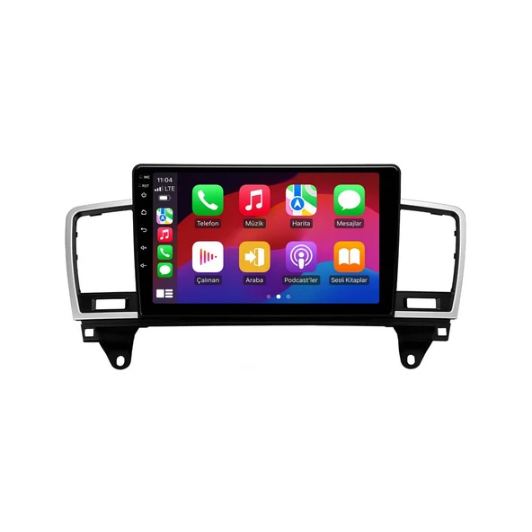 Mercedes ML 2012-2015 Android Multimedya 9 inç 8-128 GB Pro CarPlay Navigasyon Ekran ürün görseli 1
