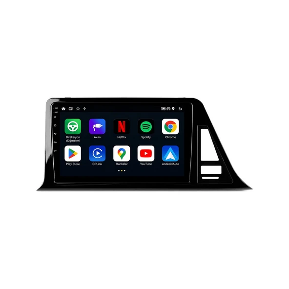 Toyota C-HR 2016-2020 Android Multimedya 9 inç 4-64 GB CarPlay Navigasyon Ekran ürün görseli 1
