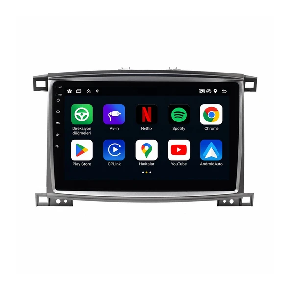 Lexus LX 470 2000 Android Multimedya 10 inç 8-128 GB Pro CarPlay Navigasyon Ekran ürün görseli 1