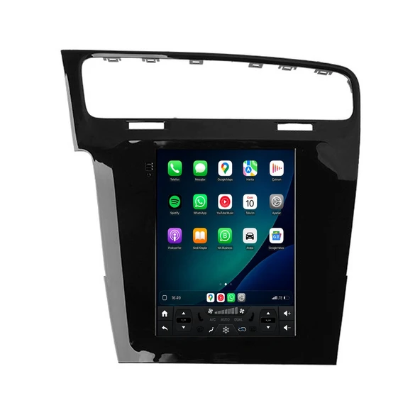 Volkswagen Golf 2012-2020 Android Multimedya 9,7 inç 6-64 GB CarPlay Navigasyon Ekran ürün görseli 1