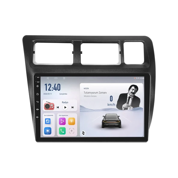Toyota Corolla 1993-1998 Android Multimedya 9 inç 8-128 GB CarPlay Navigasyon Ekran ürün görseli 1