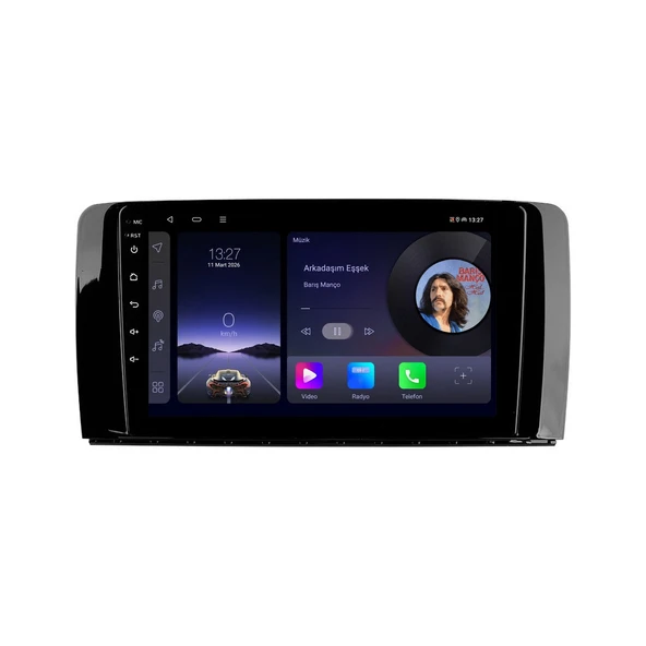 Mercedes R-Class 2006-2013 Android Multimedya 9 inç 8-128 GB Pro CarPlay Navigasyon Ekran ürün görseli 1