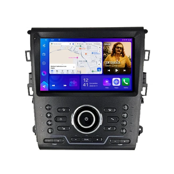 Smart Dragon Ford Mondeo 2015-2020 9 inç 6-64 GB Android Carplay Multimedya ürün görseli 1
