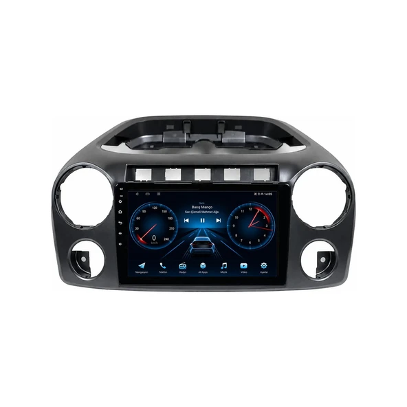Volkswagen Amarok 2011-2016 Android Multimedya 10 inç 8-128 GB CarPlay Navigasyon Ekran ürün görseli 1