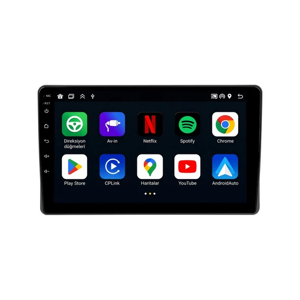 Smart Dragon Fiat Panda 2004-2011 9 inç 8-128 GB Android Carplay Multimedya ürün görseli 1