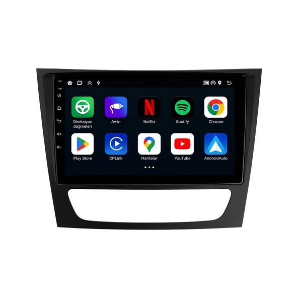 Mercedes CLS 2004-2010 Android Multimedya 9 inç 8-128 GB CarPlay Navigasyon Ekran ürün görseli 1