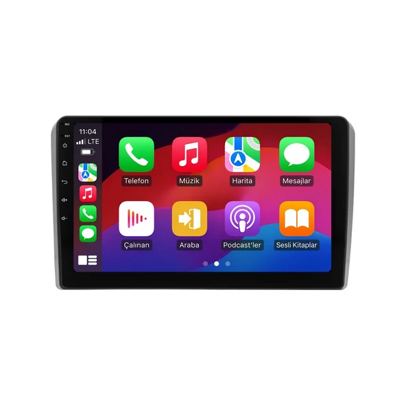 Ford Transit 2006-2013 Android Multimedya 9 inç 8-128 GB Pro CarPlay Navigasyon Ekran ürün görseli 1