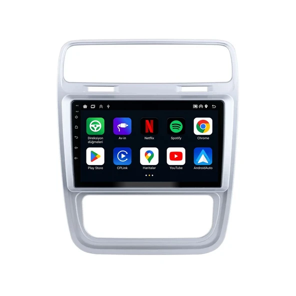 Volkswagen Scirocco 2014-2017 Android Multimedya 9 inç 10-256 GB Pro CarPlay Navigasyon Ekran ürün görseli 1