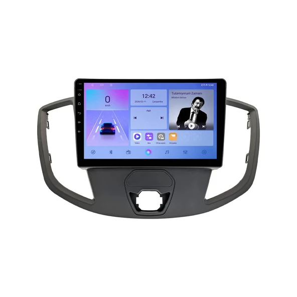 Smart Dragon Ford Transit 2014-2018 9 inç 10-256 Pro GB Android Carplay Multimedya ürün görseli 1