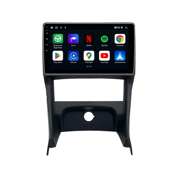Proton Saga 2010-2011 Android Multimedya 9 inç 8-128 GB Pro CarPlay Navigasyon Ekran ürün görseli 1