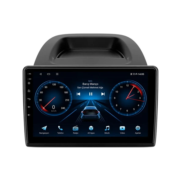 Ford Ecosport 2018-2022 Android Multimedya 10 inç 4-64 GB CarPlay Navigasyon Ekran ürün görseli 1