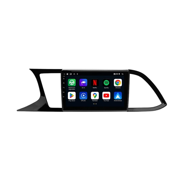 Seat Leon 2013-2020 Android Multimedya 9 inç 4-64 GB CarPlay Navigasyon Ekran ürün görseli 1