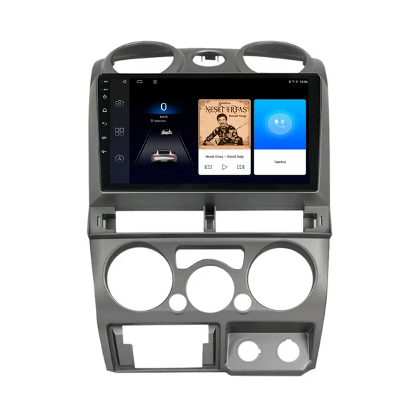 Isuzu D-Max 2007-2011 Android Multimedya 9 inç 8-64 GB CarPlay Navigasyon Ekran ürün görseli 1