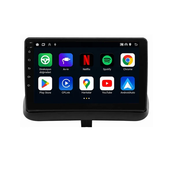 Toyota Corolla 1999-2001 Android Multimedya 9 inç 8-64 GB CarPlay Navigasyon Ekran ürün görseli 1