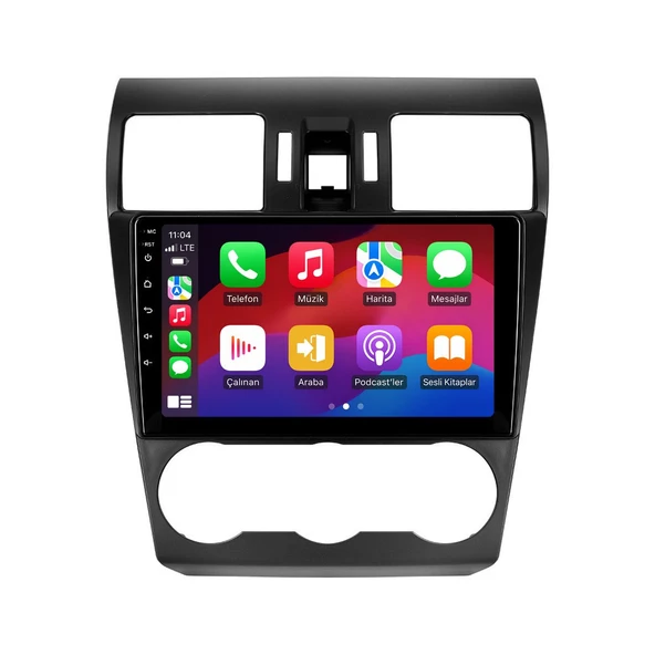 Subaru Forester 2013-2015 Android Multimedya 9 inç 8-128 GB Pro CarPlay Navigasyon Ekran ürün görseli 1
