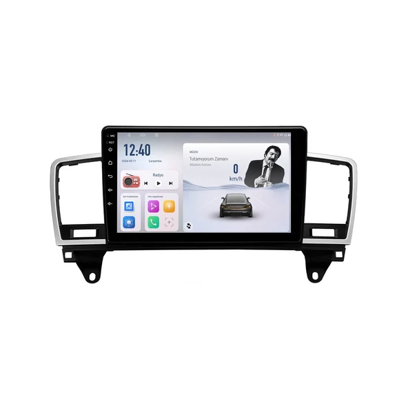 Mercedes ML 2012-2015 Android Multimedya 9 inç 8-64 GB CarPlay Navigasyon Ekran ürün görseli 1