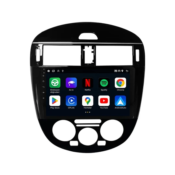 Nissan Pulsar 2016-2017 Android Multimedya 9 inç 4-64 GB CarPlay Navigasyon Ekran ürün görseli 1
