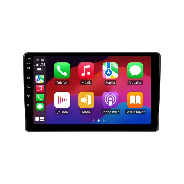 Smart Dragon Fiat Panda 2004-2011 9 inç 6-64 GB Android Carplay Multimedya ürün görseli 1