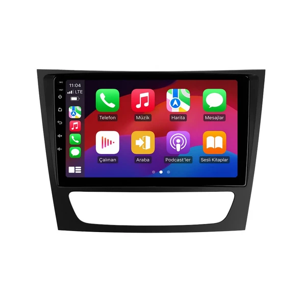 Mercedes CLS 2004-2010 Android Multimedya 9 inç 10-256 GB Pro CarPlay Navigasyon Ekran ürün görseli 1