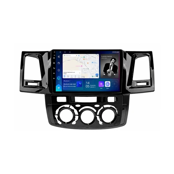 Toyota Fortuner 2008 Android Multimedya 9 inç 10-256 GB Pro CarPlay Navigasyon Ekran ürün görseli 1