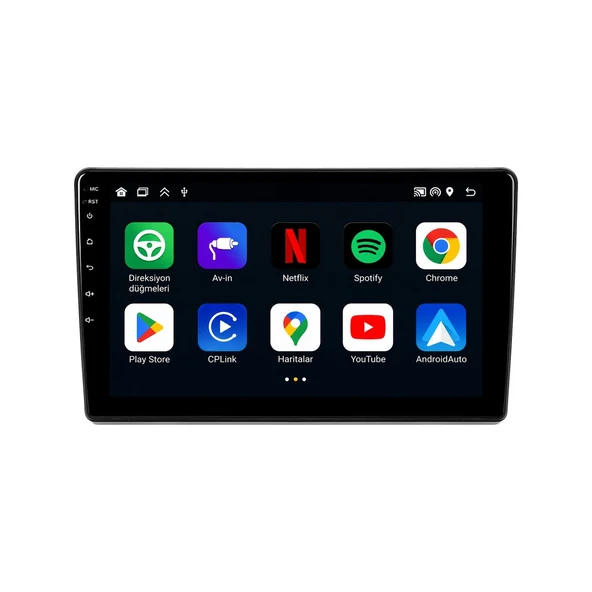 Toyota Yaris 2000-2006 Android Multimedya 9 inç 8-64 GB CarPlay Navigasyon Ekran ürün görseli 1