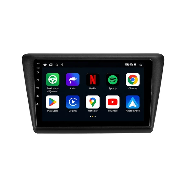 Seat Toledo 2013-2018 Android Multimedya 9 inç 10-256 GB Pro CarPlay Navigasyon Ekran ürün görseli 1